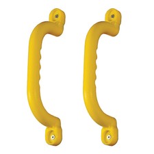 Gorilla Playsets Plastic Safety Handles Set of 2 Yellow