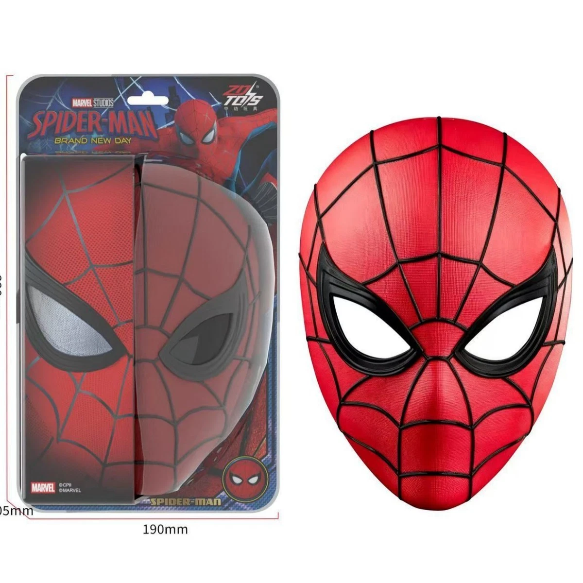 Spider-Man Red Adult Unisex Costume Masks & Eye Masks for sale | eBay