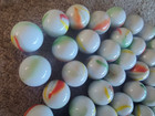 Vintage Shooter MARBLES   *   * Lot of 61, 1" round — photo 3