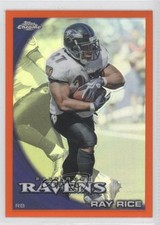 2010 Topps Chrome Rack Pack Orange Refractor Ray Rice #C152 0u7
