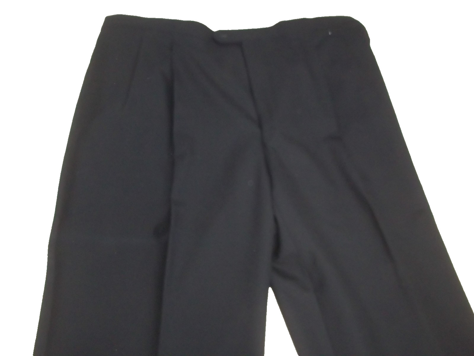 Hickey Freeman solid black 1button wool formal tu… - image 12