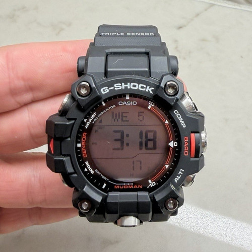 Casio G-SHOCK Mudman, all metal g shock and casioak g shock.