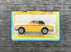 NOS MATCHBOX LESNEY 1973 Superfast Yellow Mercedes No. 6 Benz Convertible