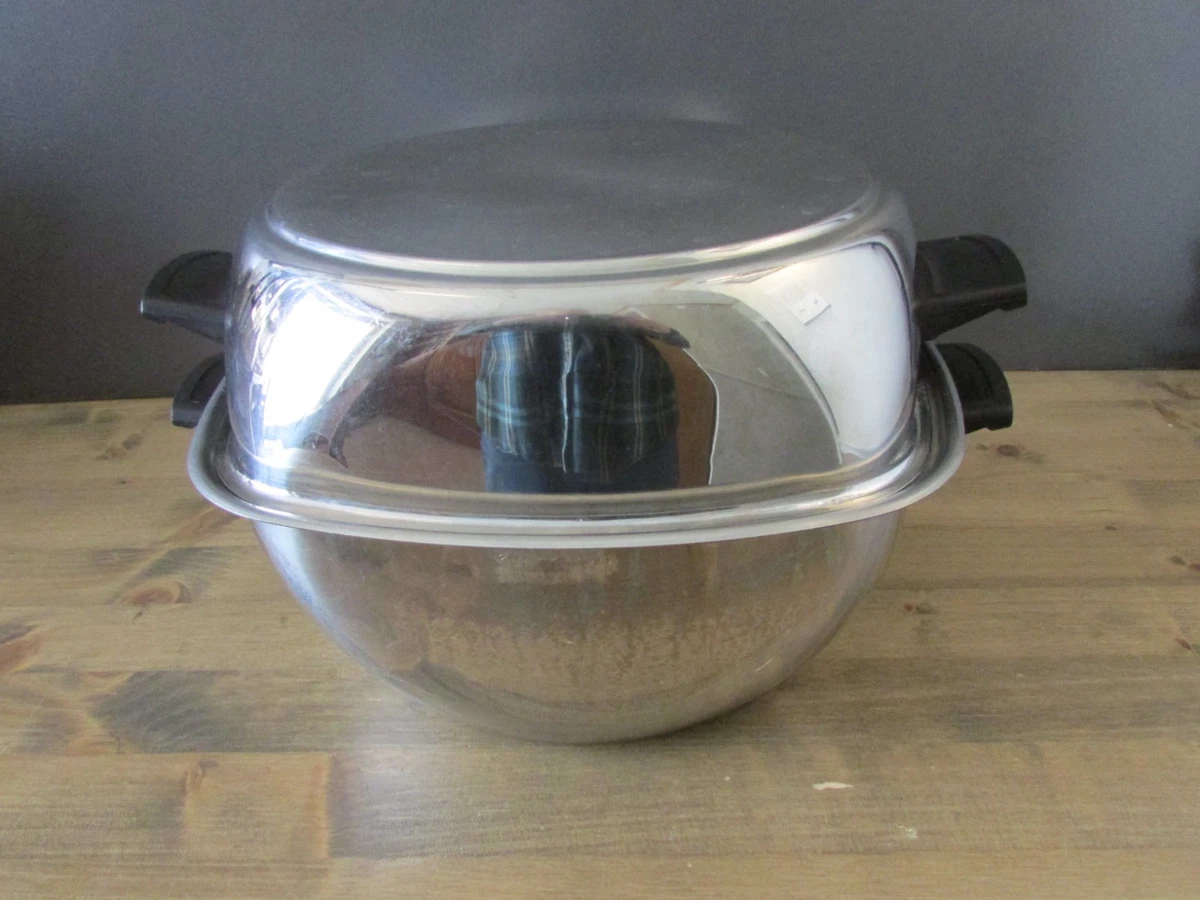 Poêle inox Evolution poignée amovible induction 24 cm