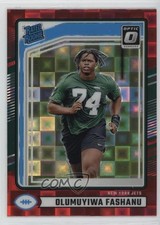 2024 Donruss Rated Rookie Optic Preview Red Pandora Prizm Olumuyiwa Fashanu 0nr3
