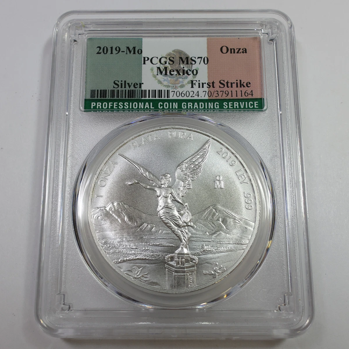 Mexican Libertad Silver Bullion Coins Grade MS 70 1 oz Precious