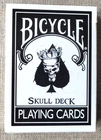 Skull deck Bicycle Playing cards deck 54 USA 2010