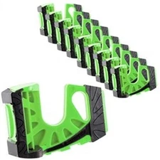 10-Pack Wedge-It Ultimate Door Stop - Green