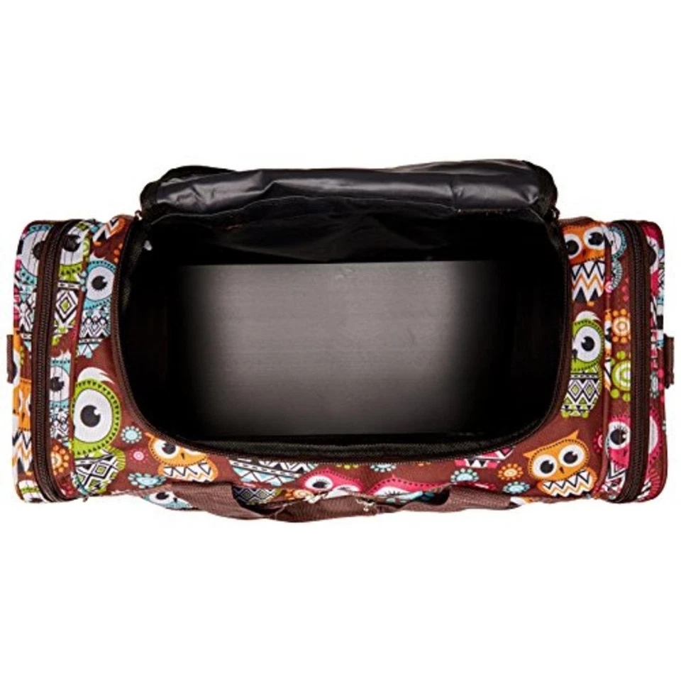 Bolso Rockland, búho, lona de 19" Foto 2 de 2