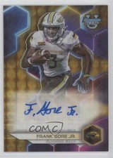 2023 Bowman U Best of Gold Geometric Refractor 19/50 Frank Gore Jr Auto 0zu6