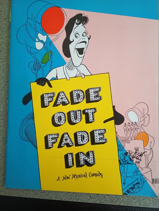 Fade Out Fade In Playbill and Program with Carol Burnett