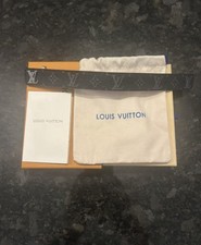 Louis Vuitton LV Slim Bracelet Adjustable Size, Black