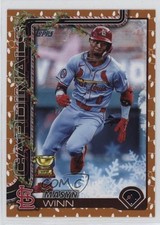 2025 Topps Holiday Collector's Tin Gold Holiday Lights Masyn Winn #H193 0v4e