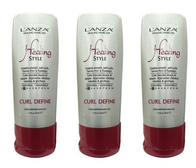 Lanza Healing Style Curl Define Cream 1.7 fl oz (Pack of 3)