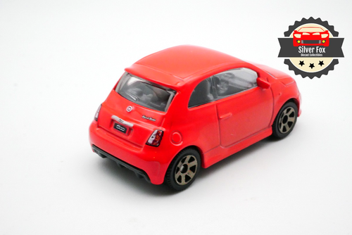 2019 FIAT 500 TURBO ORANGE 1/64 SCALE DIECAST COLLECTOR MODEL CAR - Picture 9 of 10