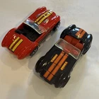 Vintage Matchbox Cobra Diecast Cars Lot of 2 Red & Black Macau 1:50