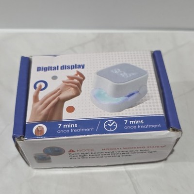 Digital Display Light Therapy Box for Hand Treatment, White, Unisex