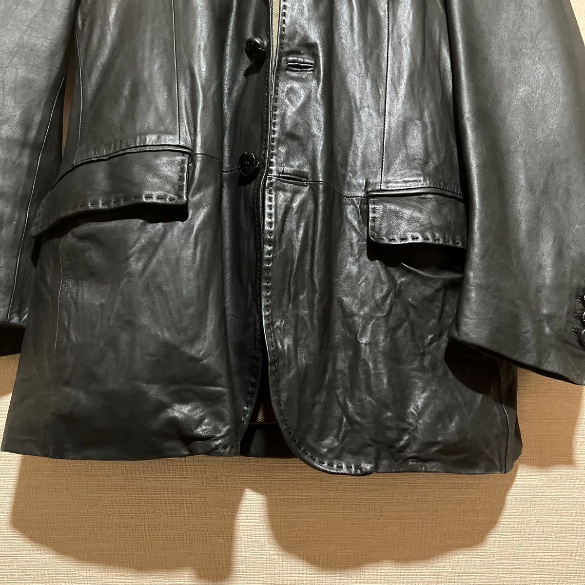 UNIVERSAL LANGUAGE leather jacket tailored jacket… - image 18