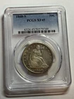 1868-S SEATED LIBERTY HALF DOLLAR PCGS XF45 TOUGHER DATE