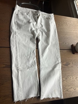 Crisp White Levi s 501 Cutoffs 38/27 Men s