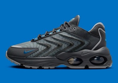 Nike Air Max TW Cool Grey Black Blue Athletic Sneakers FV0940-001 Men's Sizes