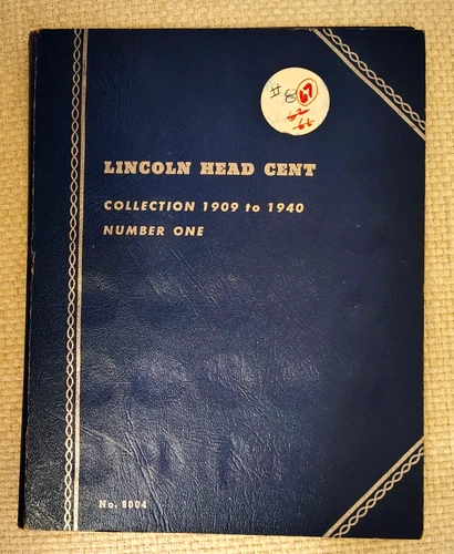 Partial Lincoln Wheat Penny Collection 1909 - 1940  Whitman Album 67 COINS ~ #8