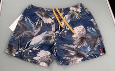 Tommy Bahama Relax Swim Trunks Men's XL Lined w/ Tropical Palm Print DadCore