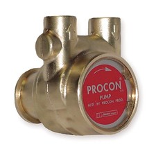 PROCON 114B330F11XX Pump,Rotary Vane,Brass 6XE95