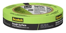 Rough Surface Extra Strength Painter's Tape, 0.94 in x 60.1 yd, Tape Protects Su