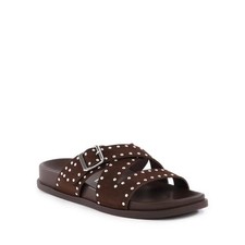 Seychelles - VIP List Brown Slide Sandals - Brand New in Box