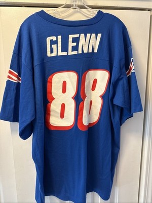 Vintage Original Logo 7 New England Patriots Terry Glenn Jersey Shirt XL RARE