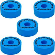 Cympad Chromatics Foam Cymbal Washer 5-Piece Crash Set Blue