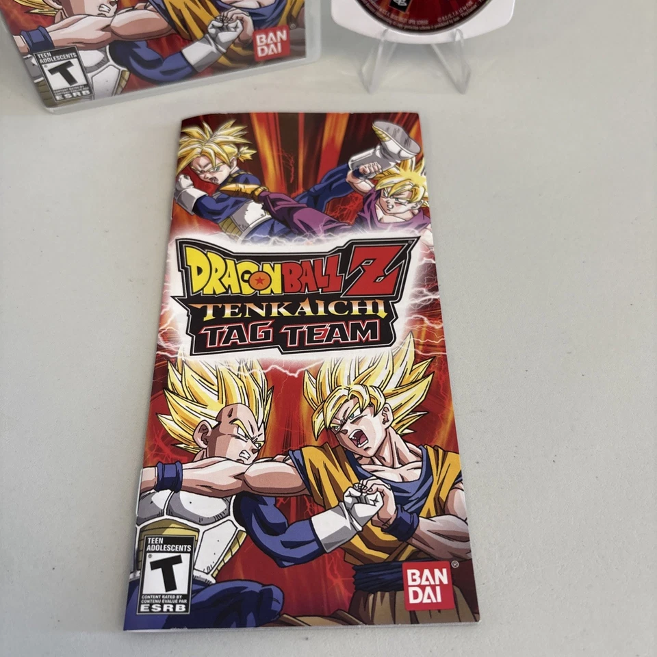 Dragon Ball Z: Tenkaichi Tag Team (Sony PSP, 2010) CIB Complete - Tested - Image 2 of 4