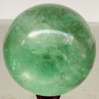 2620G Natural green fluorite Quartz Sphere Crystal Energy Ball Reiki Healing — photo 2