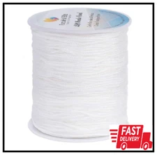 PH PandaHall 1.5mm White Nylon String 100 Yards Lift Shade Cord Blinds Pull Stri