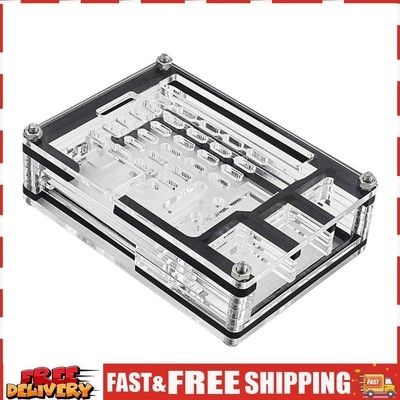 9 Layers Acrylic Case Convenient Protective Case Case for Raspberry Pi 5 4GB/8GB