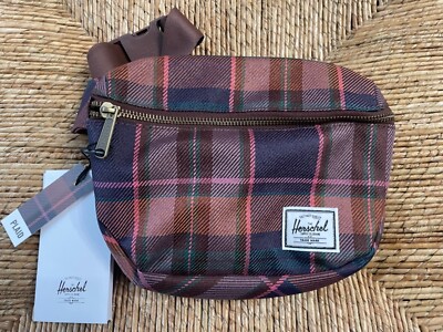 New With Tags! Hershel Bum Bag - Plaid Fifteen