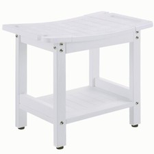 Shower Benches for Inside Shower, Plastic Waterproof Shower Stools, Poly Lumb...