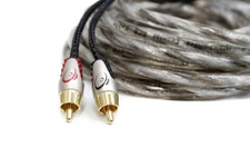 KnuKonceptz Karma v3 Twisted Coaxial 2 Channel OFC RCA Cable 6 Feet 2M