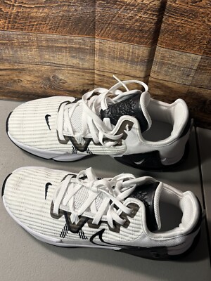 Nike LeBron Witness 6 TB White Black Shoes Sneakers DO9843-100