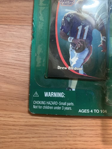  Starting Lineup New England Patriots Drew Bledsoe #11 from 1998 - Picture 3 of 11