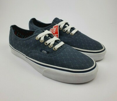 Vans Authentic TM Geo Dress Blue Shoes Skateboard Shoes Sneakers Surf 