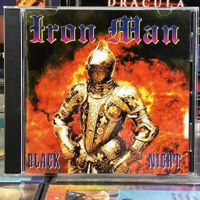 Iron Man - Black Night 1993 CD US Power Groove Doom Heavy Metal Shadow Kingdom