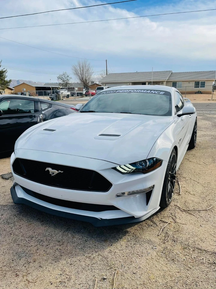 Для Ford для Mustang для ST ветровое стекло баннер матовый козырек белые надписи - Изображение 2 из 4