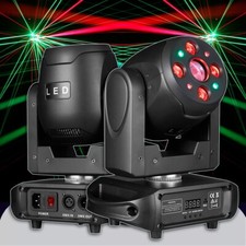 200W LED Moving Head Strobe 3Prism DMX512 Stage DJ Club Wedding Party Lighting