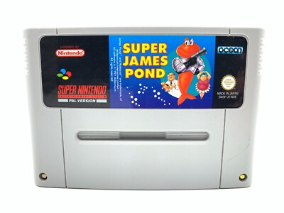 Super James Pond (Super Nintendo) SNES Spiel Modul [Akzeptabel]
