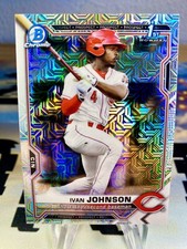 2021 Ivan Johnson Bowman Chrome Prospects Mojo Refractor 1st Bowman #BCP-149