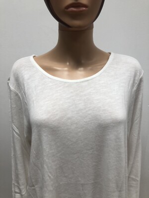 Victoria - T-shirts Slim Fit col en V Blanc (Lot de 2