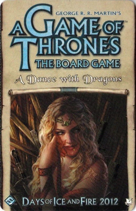 A Game of Thrones Board Game Dance with Dragons Expansion FFG Fantasy Flight NEW