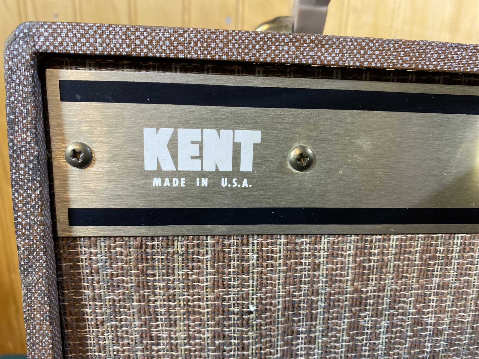 VINTAGE Early 1960’s KENT TUBE GUITAR AMPLIFIER WORKS FINE With BONUS